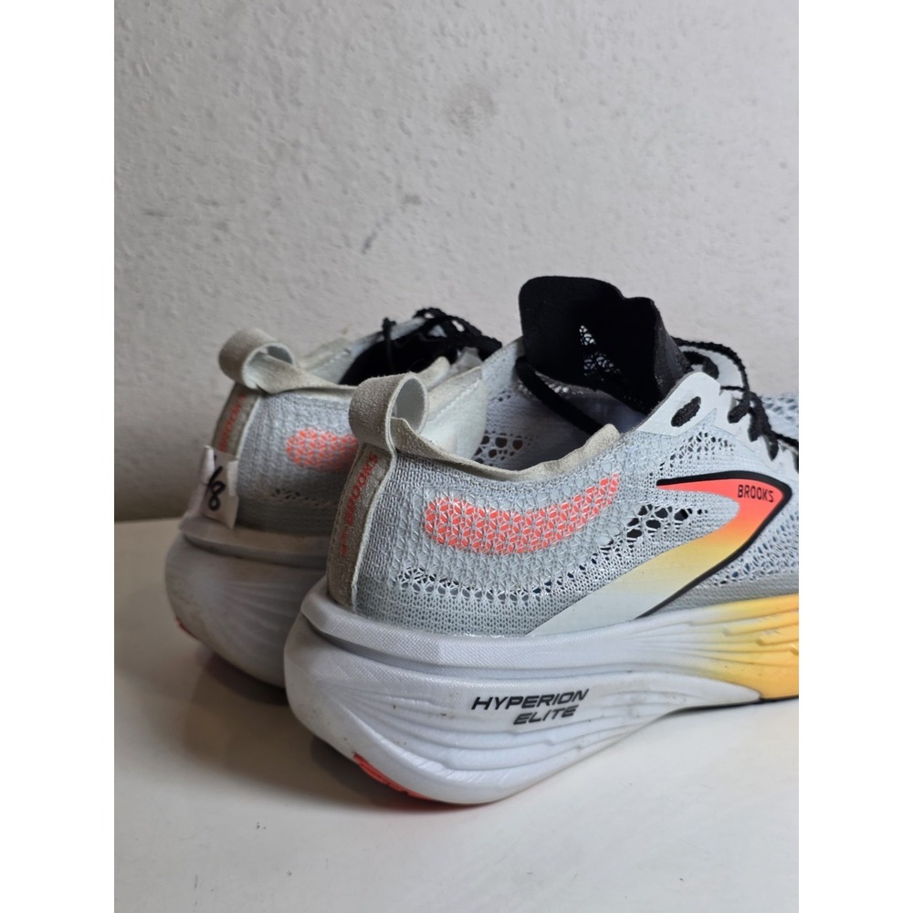 Brooks Hyperion Elite 4 Illusion Blue Orange Mens Size 7,  Women's 8.5 - Picture 5 of 15